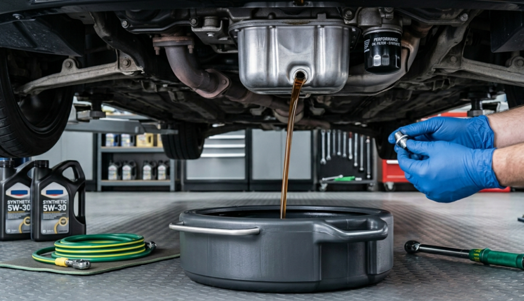 vidange btr meca auto